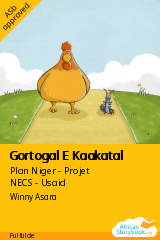 Cover of Gortogal E Kaakatal, a Fulfulde picture book