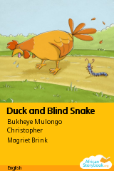 Cover of Duck and Blind Snake by Winny Asara