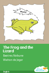 Cover of The Frog and the Lizard by Beatres Nabune