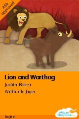 Cover of Lion and Warthog by South African Folktale