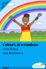 Cover of Colours of a rainbow by Caren Echesa
