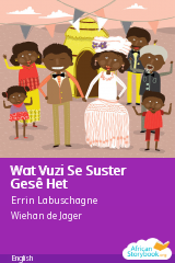 Cover of Wat Vuzi Se Suster Gesê Het by Nina Orange