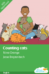 Cover of Counting cats by Nina Orange