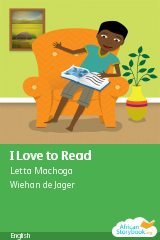 Cover of I Love to Read by Letta Machoga