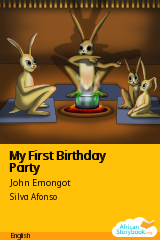 Cover of My First Birthday Party by John Emongot