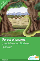 Cover of Forest of snakes by Joseph Sanchez Nadimo