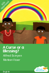 Cover of A Curse or a Blessing? by Alfred Esinyen