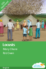 Cover of Locusts by Mary Okere