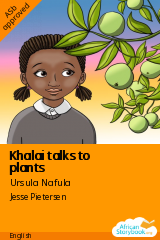 Cover of Khalai talks to plants by Ursula Nafula