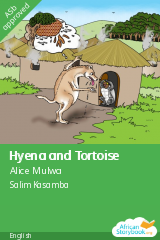 Cover of Hyena and Tortoise by Alice Mulwa