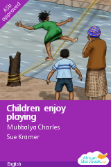 Cover of Children enjoy playing by Annet Ssebaggala