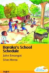 Cover of Baraka's School Schedule by John Emongot, Baraka Fatma