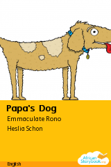 Cover of Papa's Dog by Emmaculate Rono