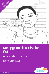Cover of Maggy and Doris the Cat by Amos Metui Karia