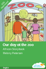 Cover of Our day at the zoo by Zimbili Dlamini, Hlengiwe Zondi