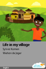 Cover of Life in my village by Sylvia Komen