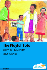 Cover of The Playful Toto by Wambui Muchami