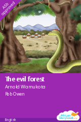 Cover of The evil forest by Joseph Sanchez Nadimo