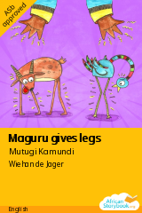 Cover of Maguru gives legs by Mutugi Kamundi