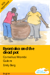 Cover of Byantaka and the dead pot by Peter Kisakye