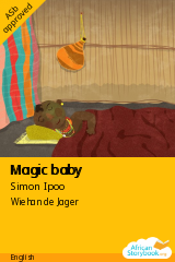 Cover of Magic baby by Simon Ipoo, Jackline Akute