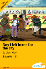 Cover of Day I left home for the city by Lesley Koyi