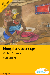 Cover of Nangila's courage by Violet Otieno
