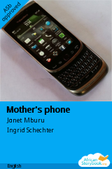 Cover of Mother's phone by Janet Mburu
