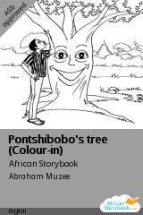 Cover of Pontshibobo's tree (Colour-in) by Buhle Vilakazi