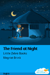 Cover of The Friend at Night by Little Zebra Books