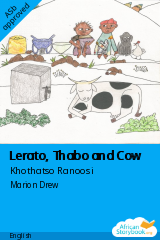 Cover of Lerato, Thabo and Cow by Matlotlisang Tenane