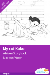 Cover of My cat Koko by Angela Yiaile