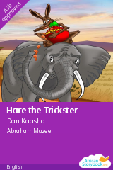 Cover of Hare the Trickster by Dan Kaasha
