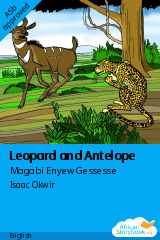 Cover of Leopard and Antelope by Magabi Enyew Gessesse, Elizabeth Laird