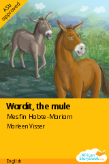 Cover of Wardit, the mule by Mesfin Habte-Mariam, Elizabeth Laird