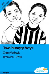 Cover of Two hungry boys by Clare Verbeek, Thembani Dladla, Zanele Buthelezi