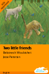 Cover of Two little friends by Belainesh Woubishet