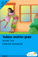 Cover of Tselane and the giant by Lorato Trok