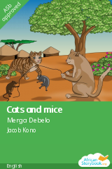 Cover of Cats and mice by Merga Debelo, Elizabeth Laird