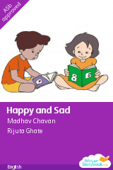 Cover of Happy and Sad by Madhav Chavan