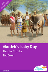 Cover of Akadeli's Lucky Day by Simon Ipoo
