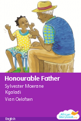 Cover of Honourable Father by Sylvester Moerane Kgaladi
