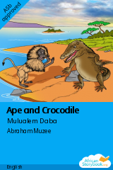 Cover of Ape and Crocodile by Mulualem Daba