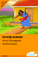 Cover of Greedy woman by Alungho Rose, Annet Ssebaggala