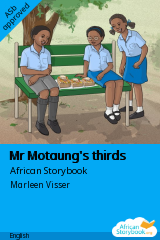 Cover of Mr Motaung's thirds by African Storybook