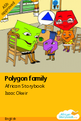Cover of Polygon family by African Storybook