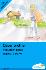 Cover of Clever brother by Merga Debelo, Elizabeth Laird