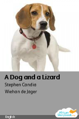 Cover of A Dog and a Lizard by Stephen Candia