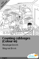 Cover of Counting cabbages (Colour-in) by Penny Smith