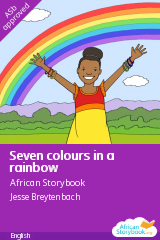 Cover of Seven colours in a rainbow by Caren Echesa